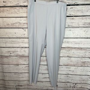 Vintage Jordache Plus Size 40 Polyester Granny Pants Straight Leg PullOn Elastic